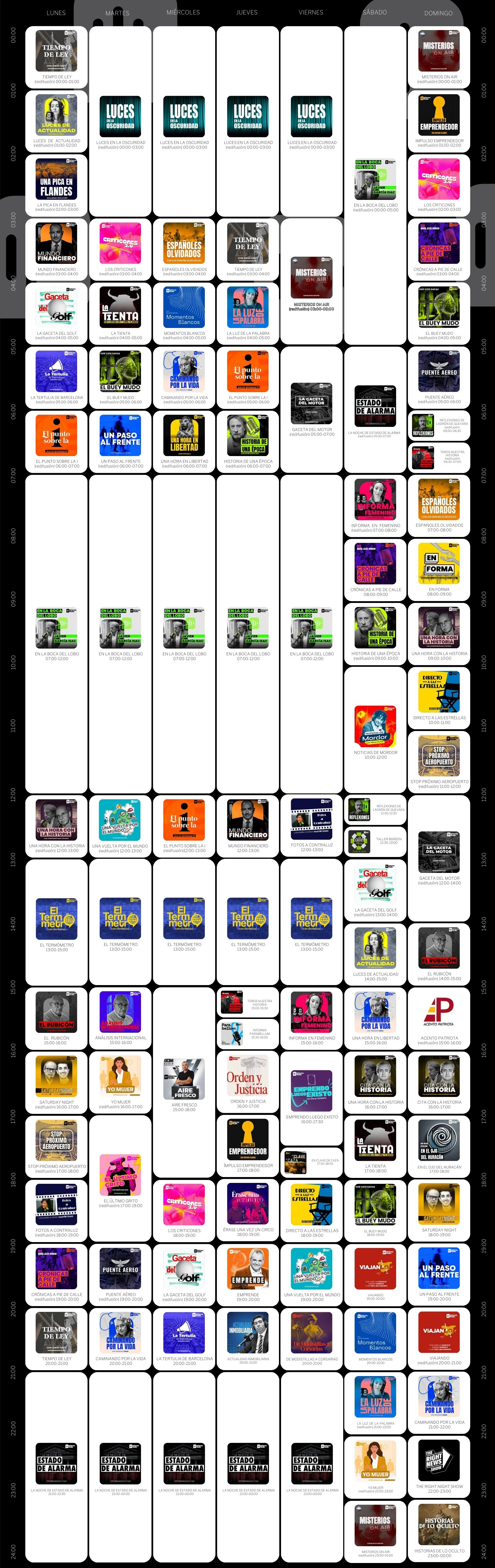 Programación InformaRadio